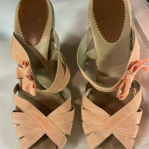 christian louboutin wedges size 38